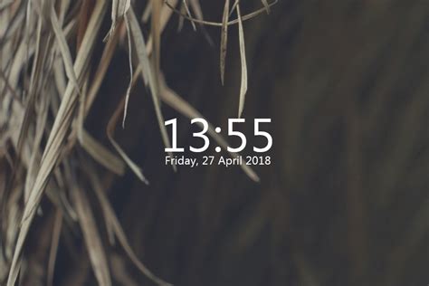 clock for rainmeter|Elegant Clock .